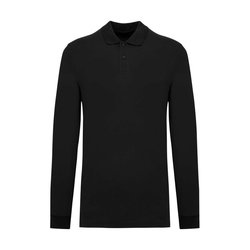 KA2027 MEN’S ORGANIC 180 PIQUÉ POLO SHIRT LONG SLEEVES