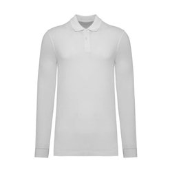 KA2027 MEN’S ORGANIC 180 PIQUÉ POLO SHIRT LONG SLEEVES