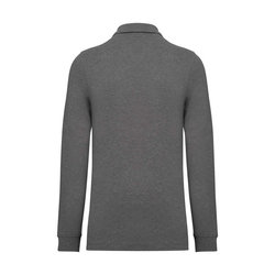 KA2027 MEN’S ORGANIC 180 PIQUÉ POLO SHIRT LONG SLEEVES
