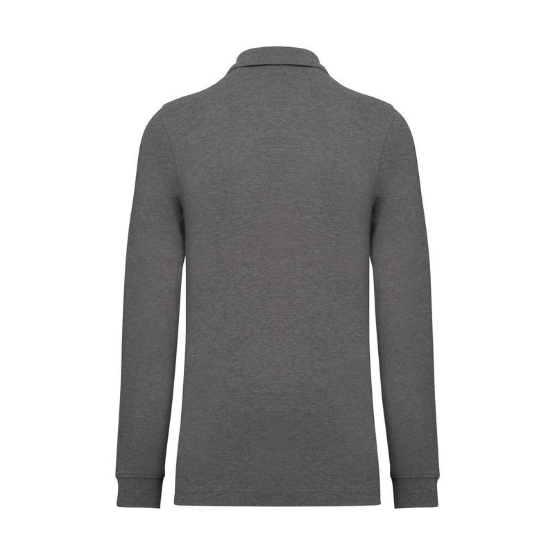 KA2027 MEN’S ORGANIC 180 PIQUÉ POLO SHIRT LONG SLEEVES