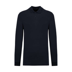 KA2027 MEN’S ORGANIC 180 PIQUÉ POLO SHIRT LONG SLEEVES