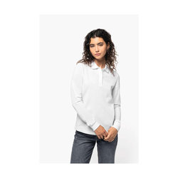 KA2028 LADIES’ ORGANIC 180 PIQUÉ POLO SHIRT LONG SLEEVES