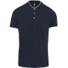 KA223 MEN'S SHORT SLEEVE POLO SHIRT WITH MANDARIN COLLAR