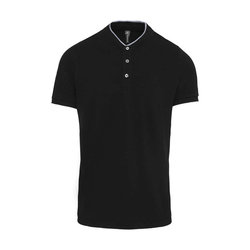 KA223 MEN'S SHORT SLEEVE POLO SHIRT WITH MANDARIN COLLAR