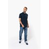 KA223 MEN'S SHORT SLEEVE POLO SHIRT WITH MANDARIN COLLAR