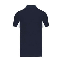 KA232 FLAG - SHORT-SLEEVED TWO-TONE POLO SHIRT