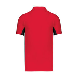 KA232 FLAG - SHORT-SLEEVED TWO-TONE POLO SHIRT