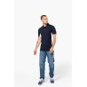 KA232 FLAG - SHORT-SLEEVED TWO-TONE POLO SHIRT