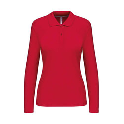 KA244 LADIES' LONG-SLEEVED POLO SHIRT