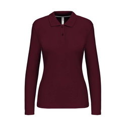 KA244 LADIES' LONG-SLEEVED POLO SHIRT