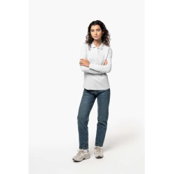 KA244 LADIES' LONG-SLEEVED POLO SHIRT