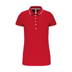 KA252 LADIES' SHORT-SLEEVED PIQUÉ KNIT POLO SHIRT