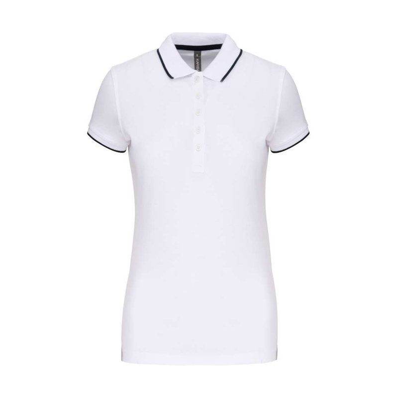 KA252 LADIES' SHORT-SLEEVED PIQUÉ KNIT POLO SHIRT