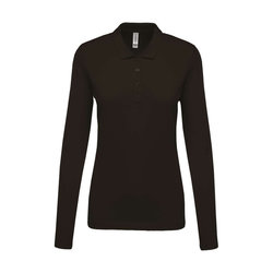 KA257 LADIES’ LONG-SLEEVED PIQUÉ POLO SHIRT