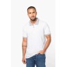 KA258 MEN'S TWO-TONE PIQUÉ POLO SHIRT