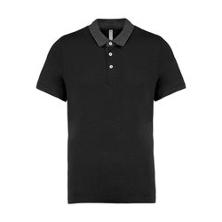 KA260 MEN'S TWO-TONE JERSEY POLO SHIRT