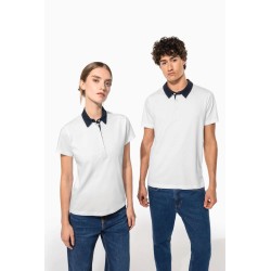 KA260 MEN'S TWO-TONE JERSEY POLO SHIRT