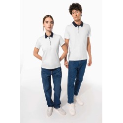 KA260 MEN'S TWO-TONE JERSEY POLO SHIRT
