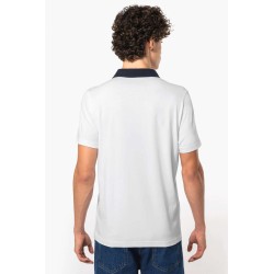 KA260 MEN'S TWO-TONE JERSEY POLO SHIRT