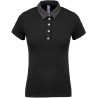 KA261 LADIES' TWO-TONE JERSEY POLO SHIRT