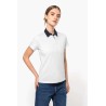 KA261 LADIES' TWO-TONE JERSEY POLO SHIRT