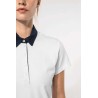 KA261 LADIES' TWO-TONE JERSEY POLO SHIRT