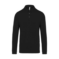 KA264 MEN'S LONG SLEEVED JERSEY POLO SHIRT