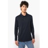 KA264 MEN'S LONG SLEEVED JERSEY POLO SHIRT