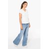 KA3015 LADIES' SHORT-SLEEVED V-NECK T-SHIRT