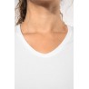 KA3015 LADIES' SHORT-SLEEVED V-NECK T-SHIRT