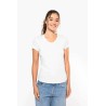 KA3015 LADIES' SHORT-SLEEVED V-NECK T-SHIRT