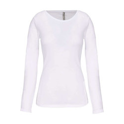 KA3017 LADIES LONG-SLEEVED CREW NECK T-SHIRT