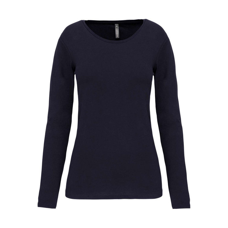 KA3017 LADIES LONG-SLEEVED CREW NECK T-SHIRT