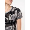 KA3031 LADIES' SHORT-SLEEVED CAMO T-SHIRT