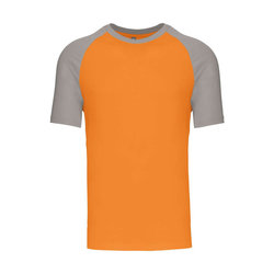 KA330 BASEBALL - SHORT-SLEEVED TWO-TONE T-SHIRT