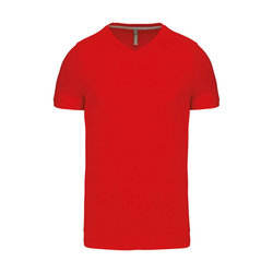 KA357 MEN'S SHORT-SLEEVED V-NECK T-SHIRT