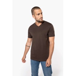 KA357 MEN'S SHORT-SLEEVED V-NECK T-SHIRT