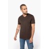 KA357 MEN'S SHORT-SLEEVED V-NECK T-SHIRT
