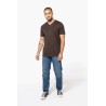 KA357 MEN'S SHORT-SLEEVED V-NECK T-SHIRT