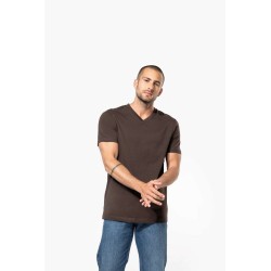 KA357 MEN'S SHORT-SLEEVED V-NECK T-SHIRT