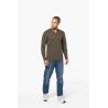 KA358 MEN'S LONG-SLEEVED V-NECK T-SHIRT