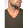 KA358 MEN'S LONG-SLEEVED V-NECK T-SHIRT