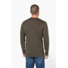 KA358 MEN'S LONG-SLEEVED V-NECK T-SHIRT