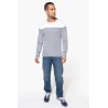 KA366 MEN’S LONG-SLEEVED BRETON STRIPE TOP