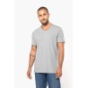 KA374 MEN'S PIQUÉ KNIT V-NECK T-SHIRT