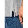 KA374 MEN'S PIQUÉ KNIT V-NECK T-SHIRT