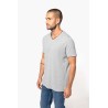 KA374 MEN'S PIQUÉ KNIT V-NECK T-SHIRT