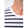 KA378 STRIPED SHORT SLEEVE SAILOR T-SHIRT WITH POCKET
