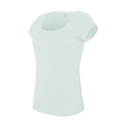 KA384 LADIES’ BOAT NECK SHORT-SLEEVED T-SHIRT