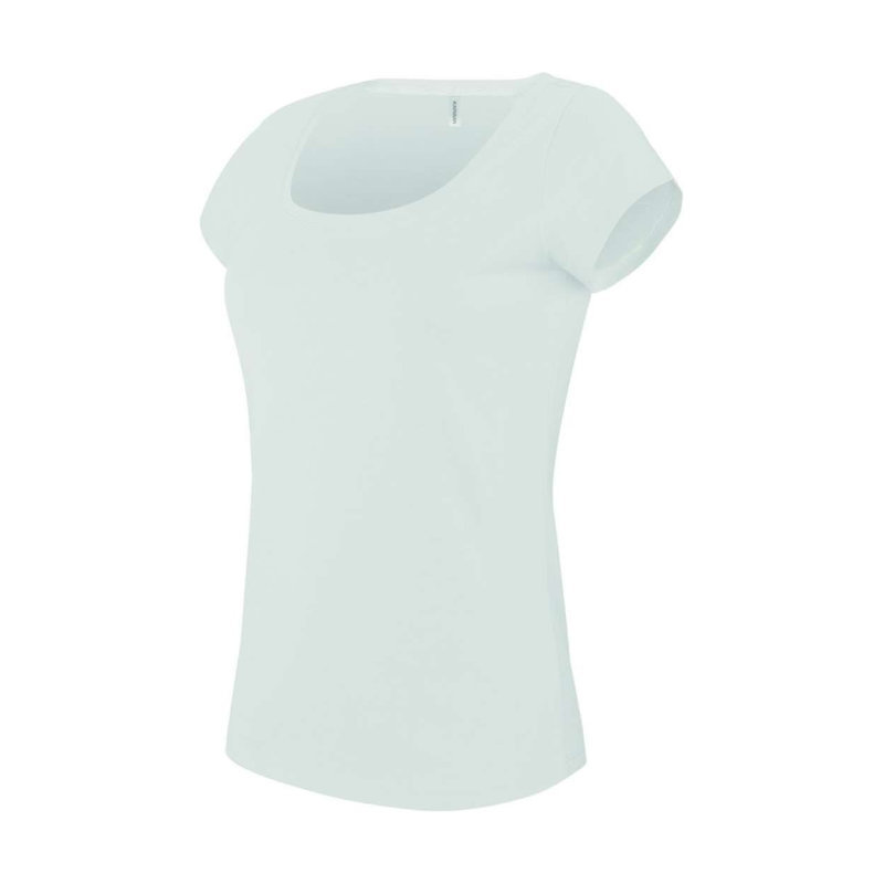 KA384 LADIES’ BOAT NECK SHORT-SLEEVED T-SHIRT
